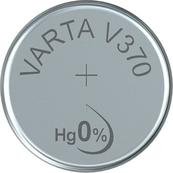 Silberoxid-Knopfzelle Typ SR69 / V370 von Varta